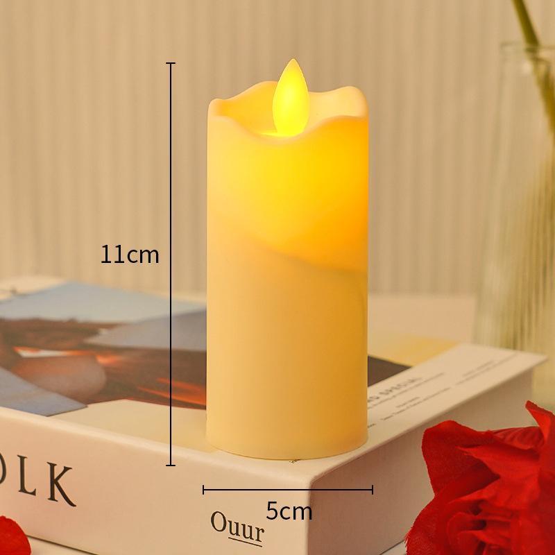 1/3/6Pcs Led Candles Flameless Flickering Light Flameless Candle For Christmas Wedding Decor Birthday Party Supplie