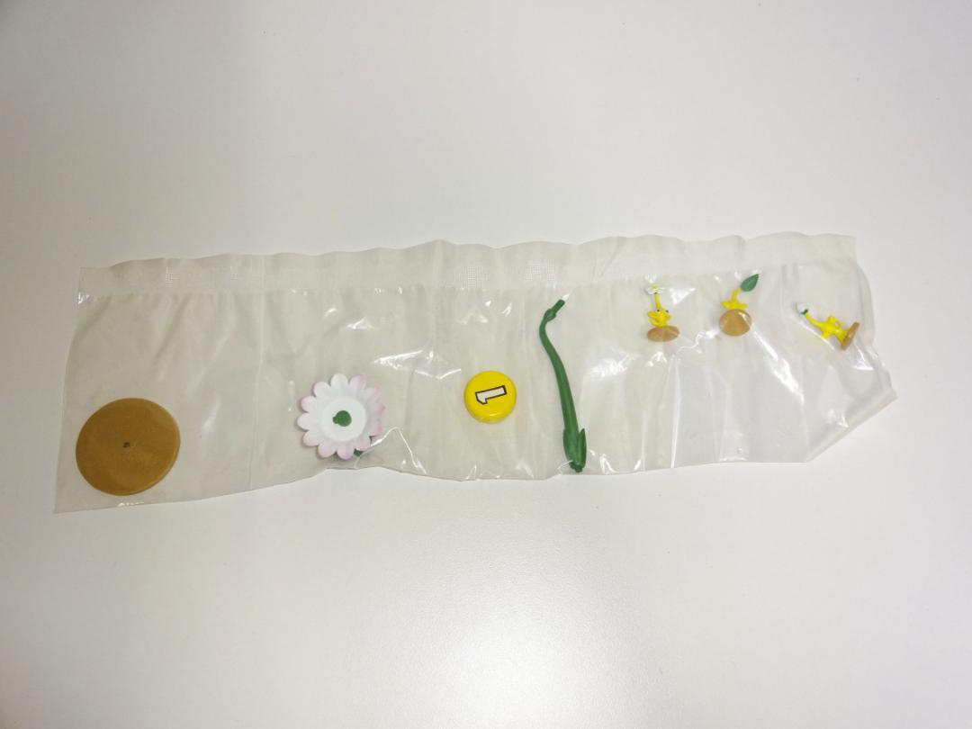 

[USED] Pikmin 2 Collection Figure 3 Pellet Grass Yellow Pikmin Yellow 3 Figures