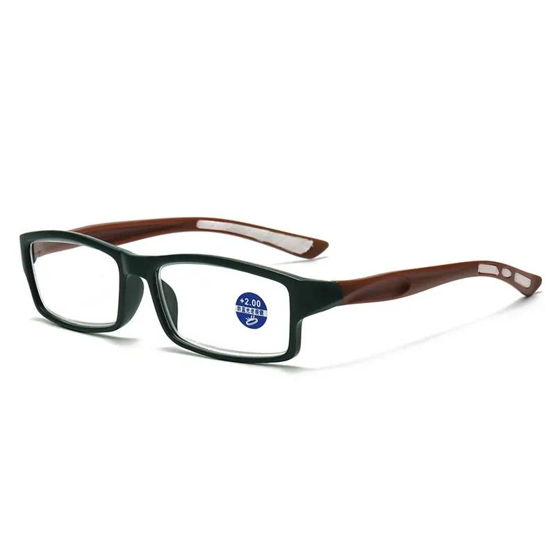New Reading Glasses Women Anti Blue Light Sports Eyeglasses Fashion Man Compact Frame Presbyopia Hyperopia Eyewear +1.0 To +4.0