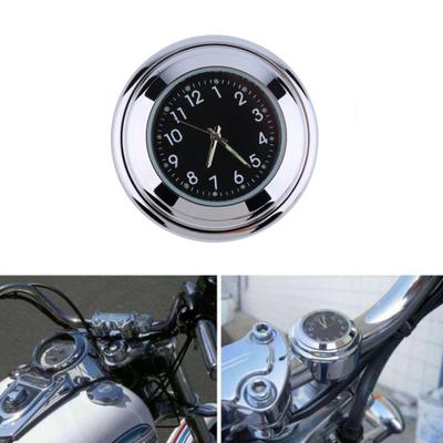 Accessorio per orologio con quadrante rotondo per montaggio su manubrio per motocicletta impermeabile