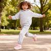 2026 Autumn/Winter European & American Boys' Solid Color Jacket Plus Velvet Hoodie & Long Pants Set (Middle & Big Kids)