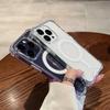 Shockproof Magnetic Clear Case For iPhone 16 15 14 13 11 12 Pro Max 15 Plus Magsafe Wireless Charge Acrylic Transparent Cover