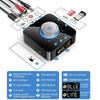 Bluetooth 5.4 Receiver Transmitter 3.5mm AUX RCA TF/U-Disk Jack Stereo Wireless Audio Adapter LED Display for Car Kit TV PC