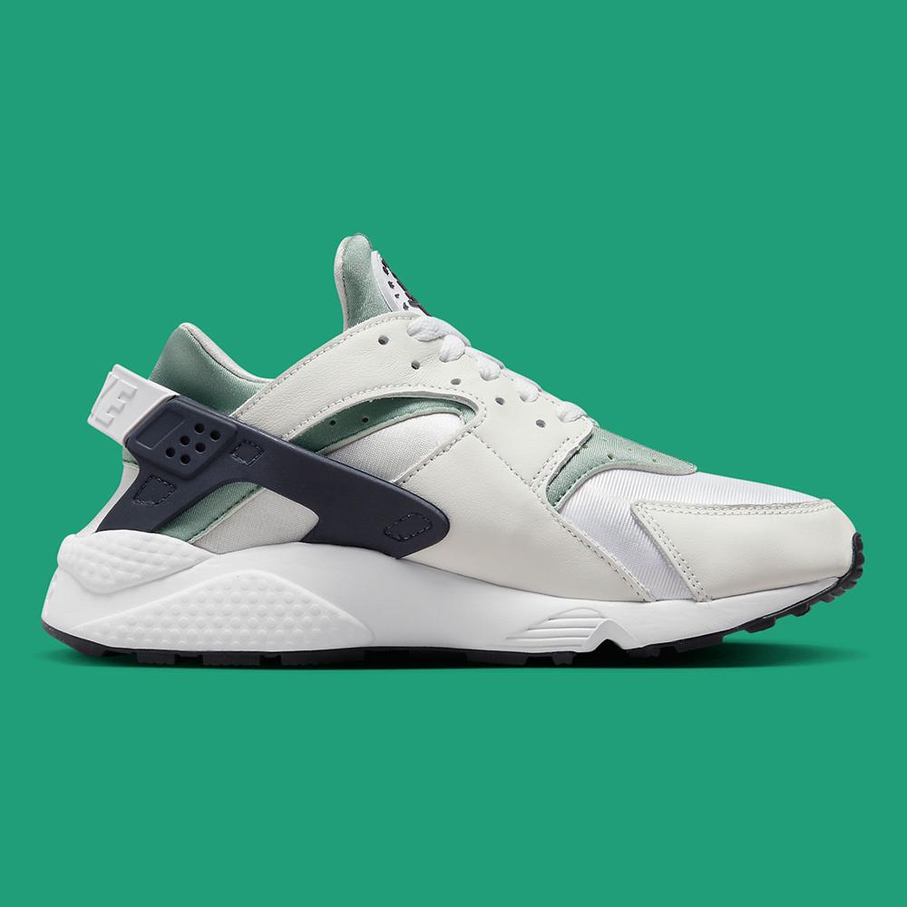 Nike Air Huarache Sneakers Synthetic Leather White/Green