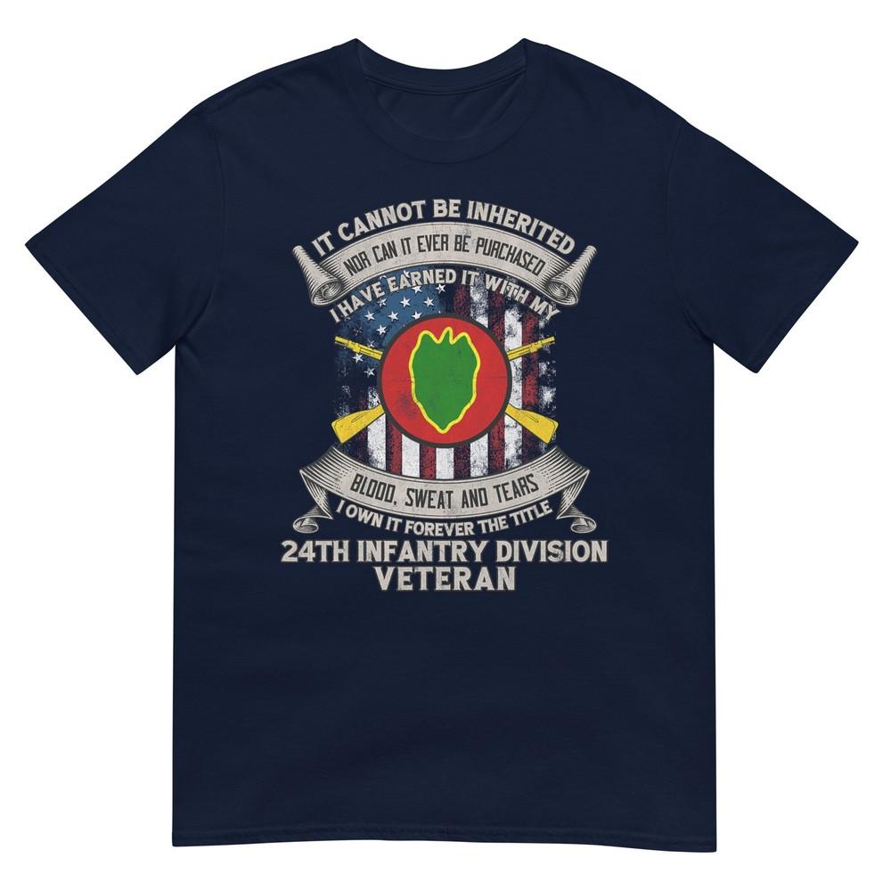 24th Infantry Division Veteran Fort Stewart Georgia Gift Tee TShirt S