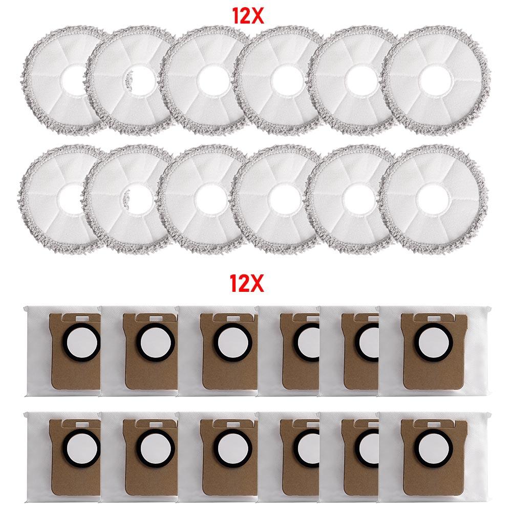 For Xiaomi Mijia Omni 1S B101CN B116 X10+X20+ For Dreame L10s Ultra S10 Pro Main Brush Mop Dust Bag Filter Vacuum Part