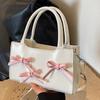 Premium Niche Bow Bag Fashion Umhängetasche Damen Ausländische Vielseitige Tragbare Umhängetasche