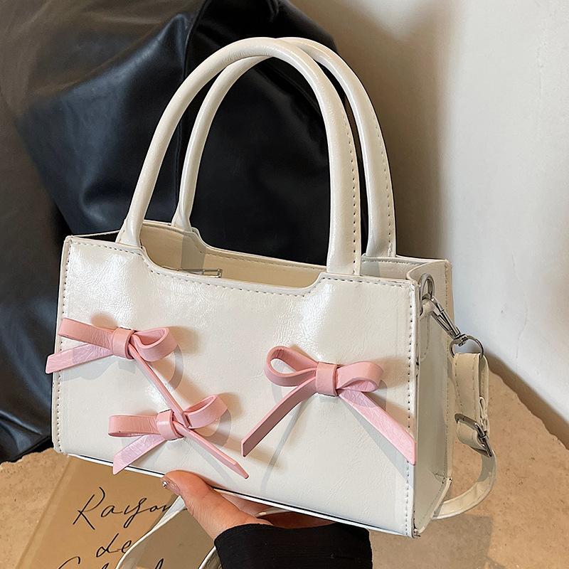 Premium Niche Bow Bag Fashion Umhängetasche Damen Ausländische Vielseitige Tragbare Umhängetasche