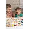 Interactive Wooden Learning Toy – Fun Animal & Number Matching Game for Shape Recognition & Early Math Skills, Ideal for Kids