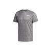 T Shirts Men's Gray Crew Neck Moderate Straight Fit FL0323