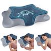 CHxxy Pillow Relieves Neck Ergonomic Side Sleeper Low or Removable Better For Blue Gray Pain, Pillow, High, Cover, Breathability, Adults, &