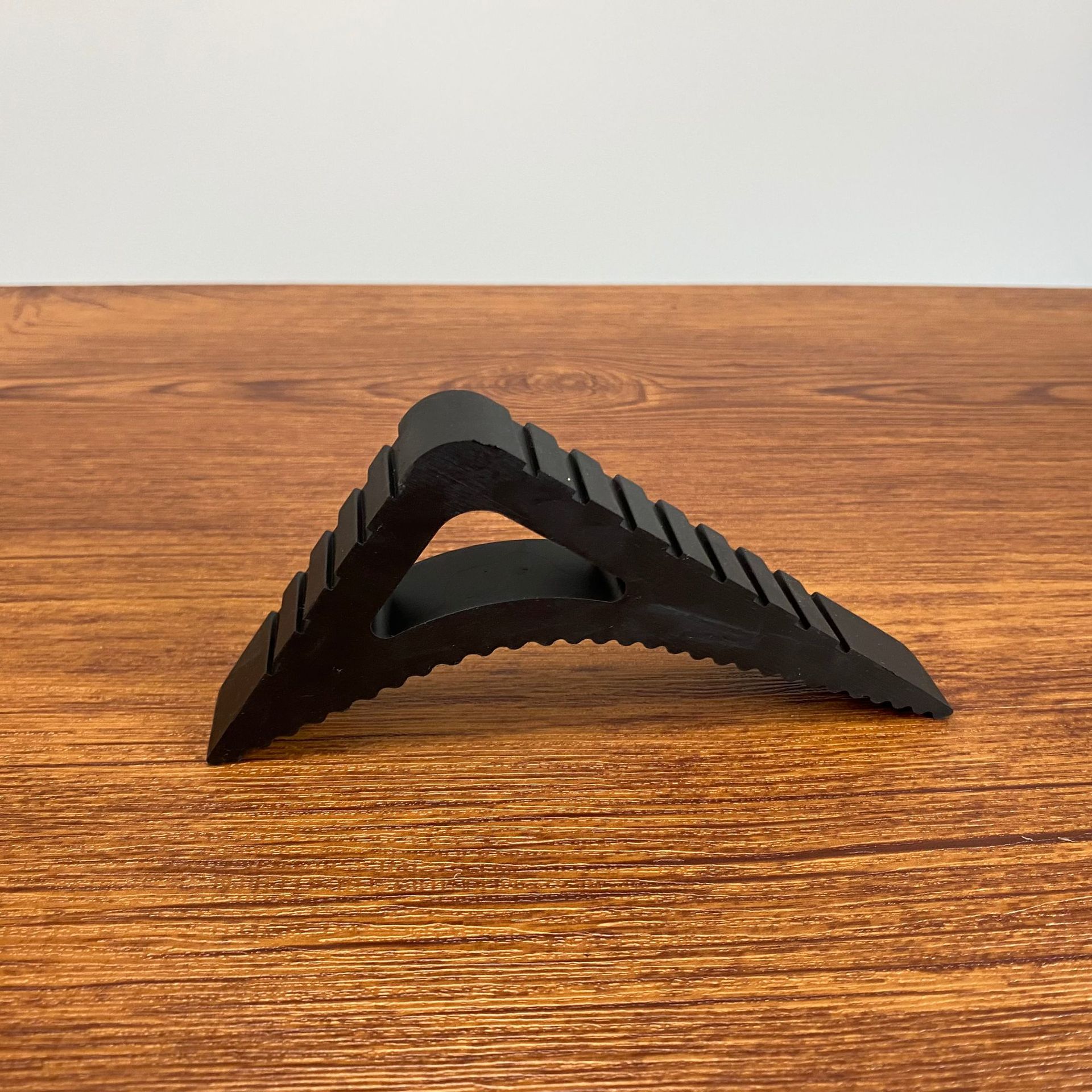 Резиновая дверная пробка, многоразовый амортизирующий блок, клиновые дверные стопоры, стопор для дверной ручки, стопор для двери дома и офиса, предотвращающий столкновение чёрный