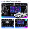 Android Carplay Autoradio Für Toyota Corolla 2014-2016 Multimedia Player Head Unit Stereo GPS Navigation BT WIFI 4+64GB