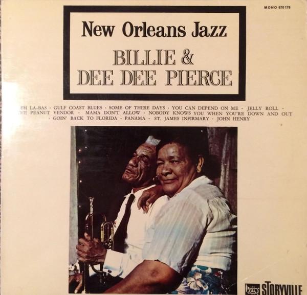 

Виниловая пластинка BILLIE DE DE PIERCE New Orleans Jazz 670178 Storyville Германия Джаз Б/у