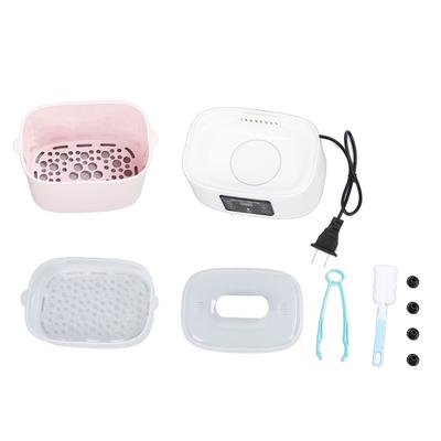 Limpiador y secador de biberones con pantalla LED, apagado automático, calentador de biberones eléctrico a vapor para bebés