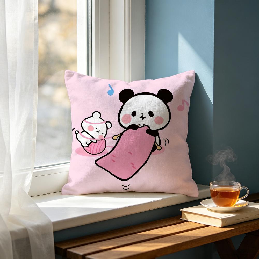 Cute TTarepandaed Cushion Cover Cushion Cover Set Pcs x x x Pillowcase Decorative Sofa Home Decor