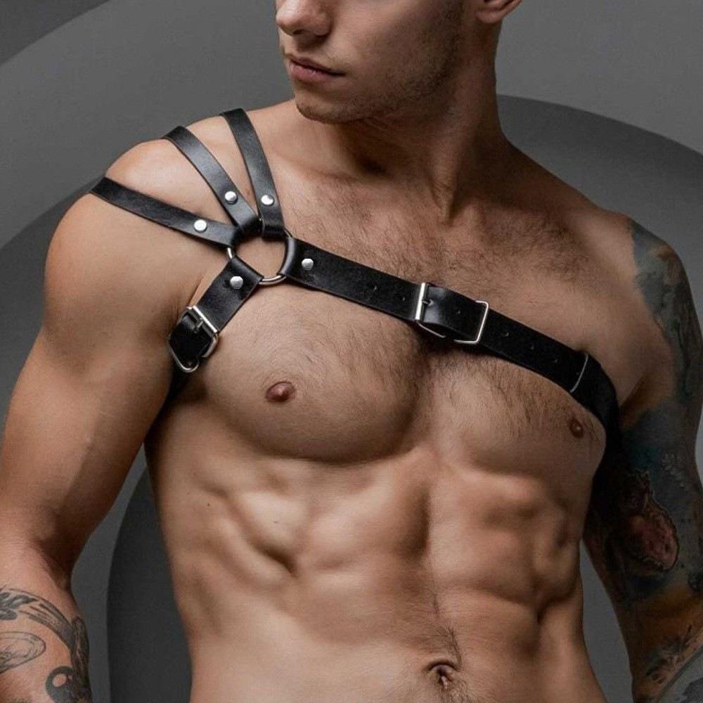 Sm Sexy Leather Binding Belt Hot Selling Hipster Belt Strap-bound Dark System Sexy Flirting Props Men Only Enhance Sexual Life