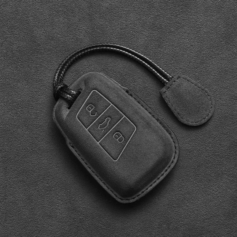 Leather Car Key Case for VW Volkswagen Golf 8 MK8 ID.3 ID.4 Cupra Skoda Octavia A8 SEAT Leon MK4 2020 2025 Formentor Accessories
