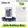 5V LED Strip Lights RGB 5050 3AA Battery Powered Flexible LED Light Strip with Remote Control for TV Backlight Bars Cabinets