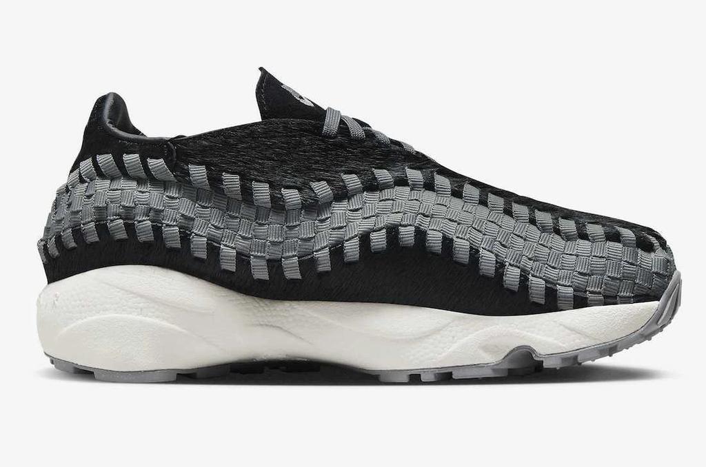 FB1959-001 Nike Air Footscape Woven Black and Smoke Grey (Women's)