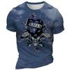 Men T Shirt 3d Print Skull T Shirt Short Sleeved Oversized Streetwear Tees Summer Casual New Fashion Men's O Neck Top Pullover