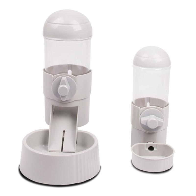 Pet Dog Cats Automatic Feeders Drinking Bowls Container Cage Durable To Use Gift Large Capacity And Large Water Sink