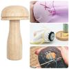 Tool DIY Socks Needle Holder Darning Mushroom Patching Tool Sewing Accesaries Wooden Darning Tool