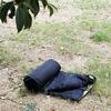 A1R Tunnel Water-Resistant Warm Sleeping Bag - Lightweight, Black, Capsule Design with Protective Cover, Dirt-Resistant, Inflatable.