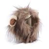 Furry Texture Pet Headwear Adjustable Dog Mane Wig Cute Cat Lion Costume  Photo Props