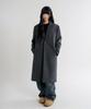Lemain Second Wool Blend Oversized Single Coat [Charcoal]