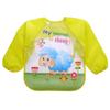 0-3 Years Baby Waterproof Anti-dirty Bib Long Sleeve Art Painting Apron Strap Smock Soft Feeding Bib Cartoon Kindergarten Gown