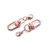 10Pcs/lot Colorful Key Chains Alloy Snap Lobster Clasp Hooks for DIY Key Chain Bag Pendants Fashion Jewelry Keychain Accessories