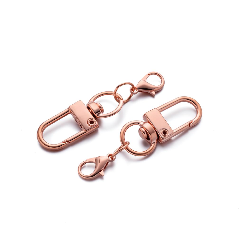 10Pcs/lot Colorful Key Chains Alloy Snap Lobster Clasp Hooks for DIY Key Chain Bag Pendants Fashion Jewelry Keychain Accessories
