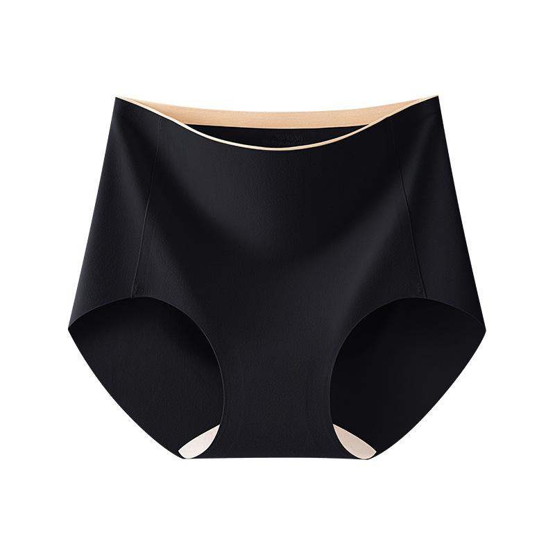 Ladies' Autumn and Winter Yoga Invisible 10A Antibacterial Extended Crotch High Waisted Invisible Underwear