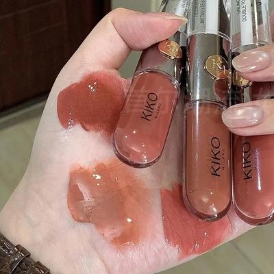 KIKO Gloss Labbra Doppia Punta 150 139 132 Colore Tè al Latte
