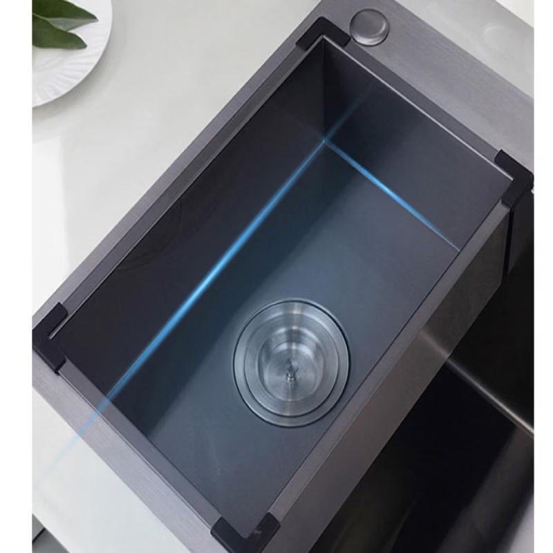 TLXT Głęboki Zlewozmywak Kuchenny ze Stali Nierdzewnej