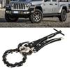 Rolling Chain Pipe Cutter Chain Lock-Grip Tailpipe Cutter Exhaust Pipe Cutter  Three-Way Catalytic
