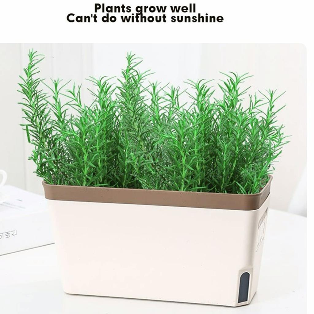 Rectangular Planter Flower Decorative Garden Planter Garden Plant Pot Indoor Plants Flowers Planter Decorative Planter