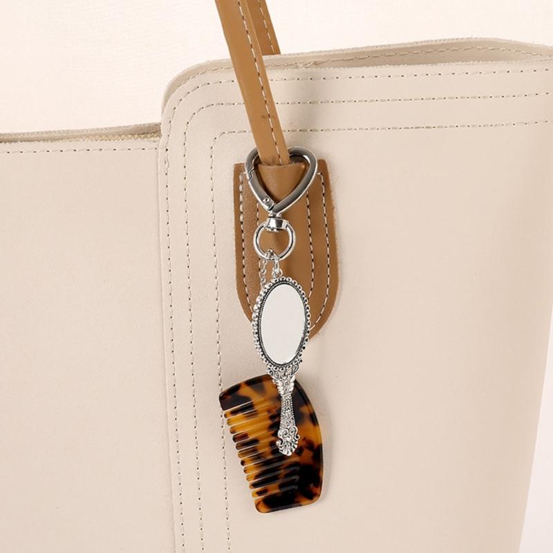 Travel Friendly Mixture Key Owner With Strong Acetate Glass Constructed In Comb For Daily Organization