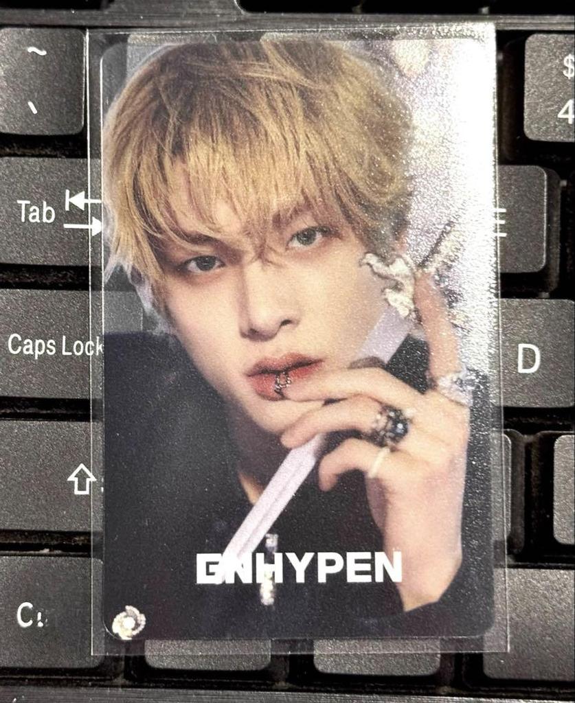 [USED] ENHYPEN Jake Darkblood QOO10 Limited Edition Trading Card