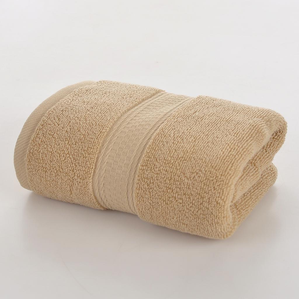 Style, plain cotton towel, household face towel, soft and absorbent