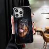 Rottweiler Dog Shockproof Phone Case for iPhone 17 Air 16 16E 15 Pro Max 14 Plus 13 Mini 12 Back Cover Anti Fall Fundas