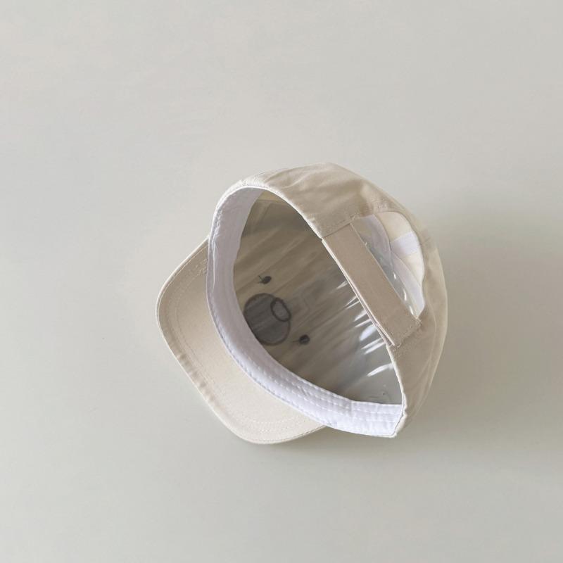 Cute Sporty Kids Boy Baseball Cap Simplicity Cartoon Bear Peak Cap for Toddler Boy Travel Sunshade Baby Photography Props Hat