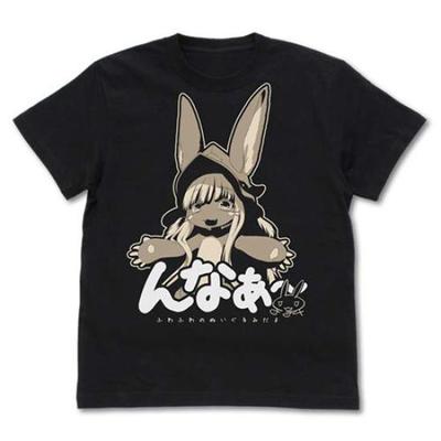 COSPA Made In Abyss: Dawn of the Deep Soul Nanachi Nonnaa T-shirt BLACK M Size