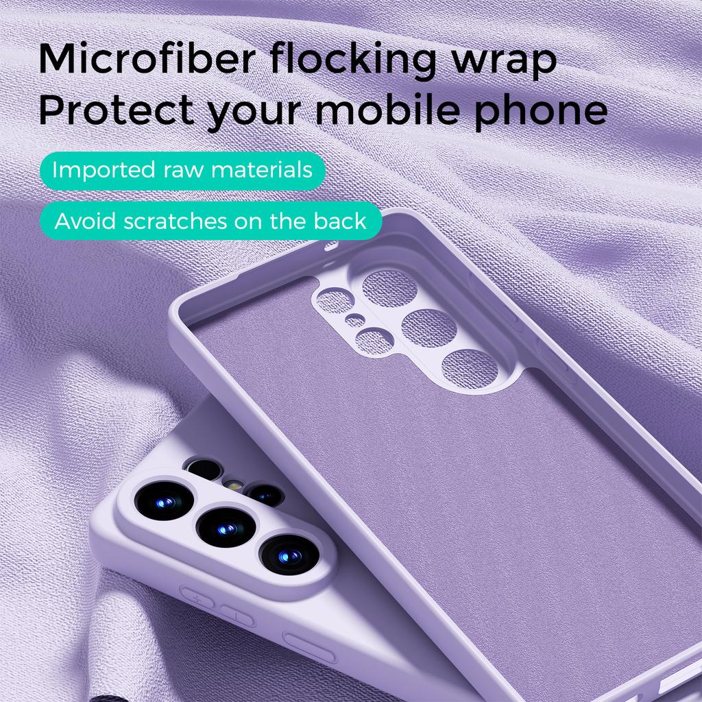 ABEEL Magnetische Hülle für Samsung Galaxy S26+ Skin Touch Flüssigsilikon Handy-Rückseite