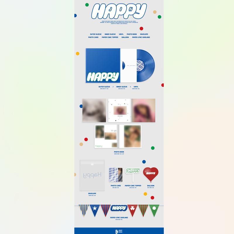 [Pre-order]BTS JIN [Happy] LP Ver