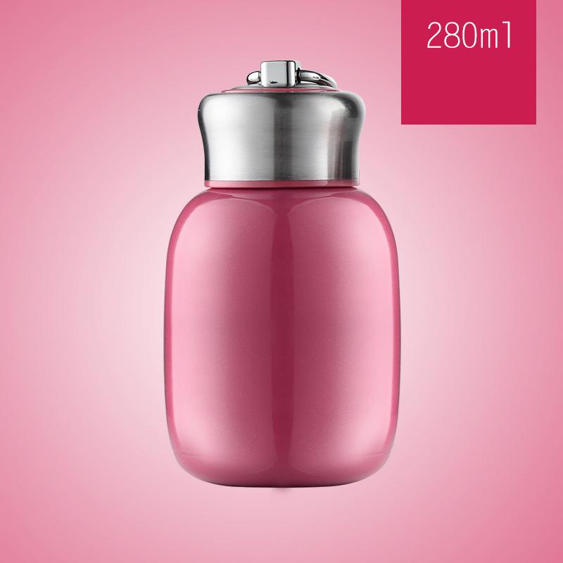 280ml Stainless Steel Creative Cold Insulation Vacuum Bottle Portable Water Bottle Flask Thermal Cup Coffee Mug Drinkware Tools
