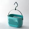 Plastic Hanging Storage Basket with Hook Open Bath Basket Home Supplies Drain Organizer Boxes Bathroom Kitchen Storage Supplies
