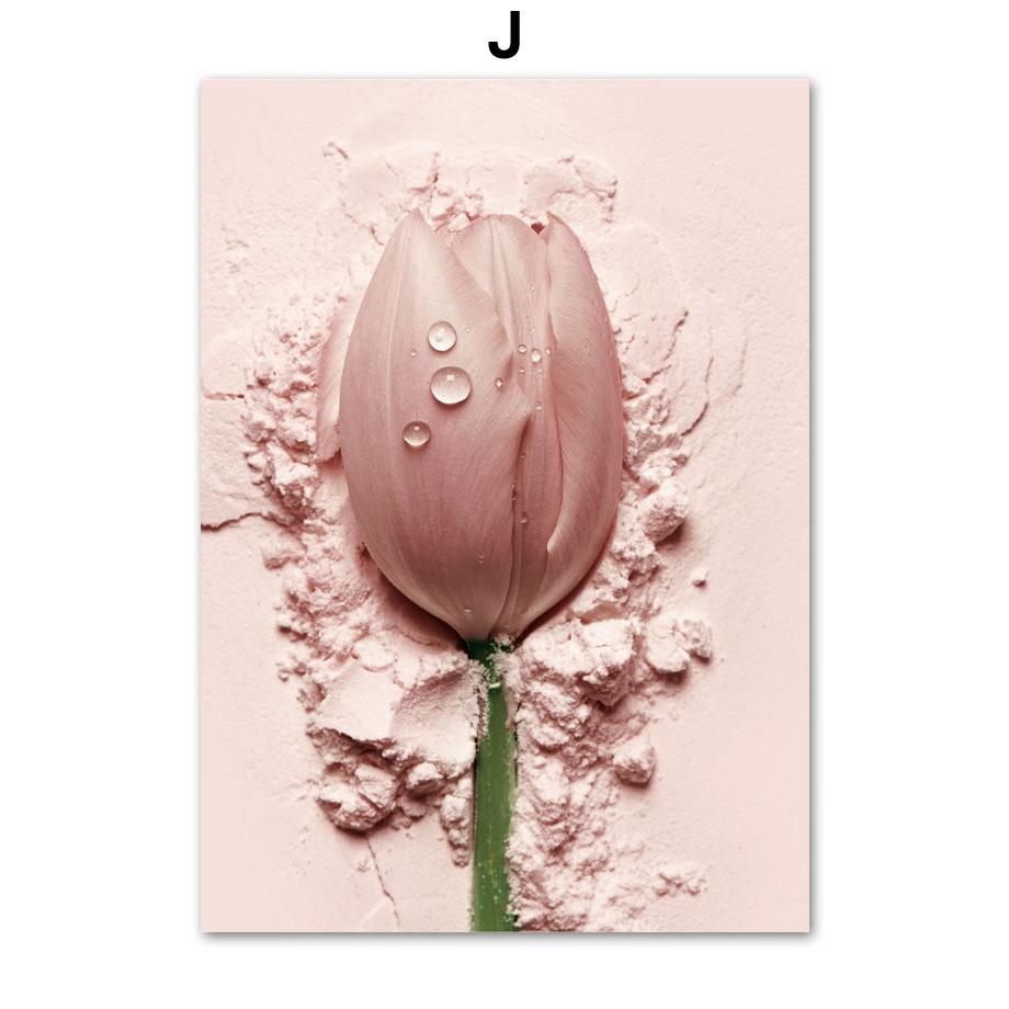 Affiches de porte marocaine avec ballon à Air chaud, fleur, Monstera, imprimés, peinture sur toile, images d'art mural nordique pour décor de salon