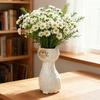 Cute Pet Shaped Flower Vase, Decorative Small Cat/Dog Resin Vase for Living Room, Bookshelf, Dining Table, Kitchen Decor